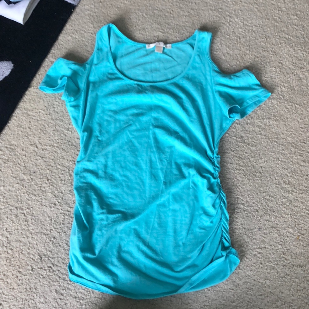 Boston Proper Cold-shoulder top